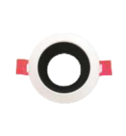 TL-FRAME 16 Round LED Frame 90x41mm with 75mm Cutout, Optimized for Efficient Light Distribution and Easy Installation, Perfect for Residential or Commercial Spaces